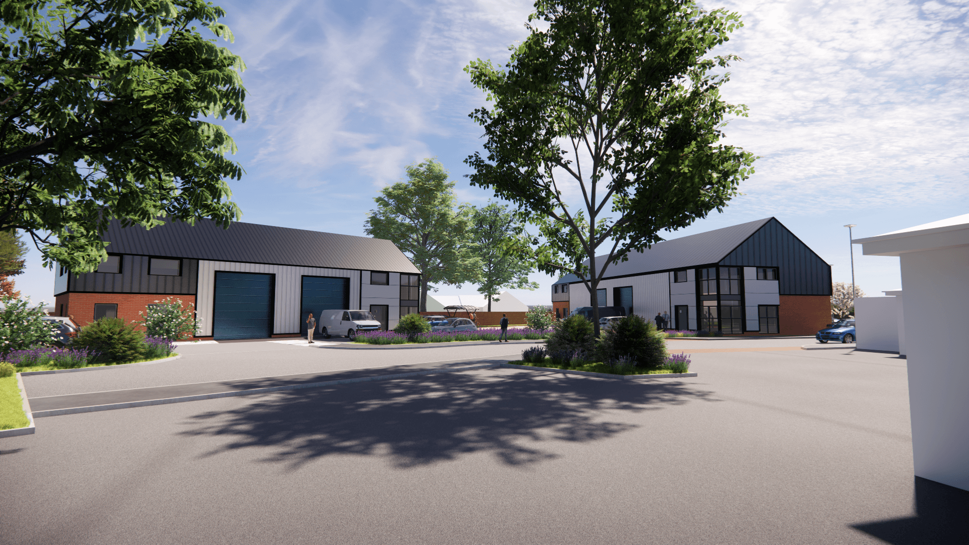 Neighbouring Village Workshops View1 11am July