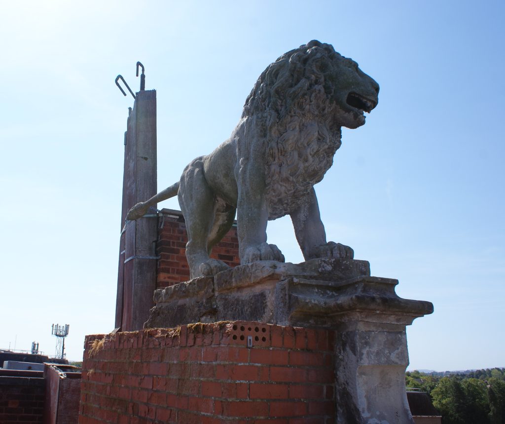 GAP Arch Ltd on site at the Lion Hotel - Grade 1 Listed Building Shrewsbury